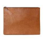 Ashlin - Pochette Branson avec fermeture Eclair pour MacBook Pro de 13 po havane anglais-Extra Grande Pochette - Stocker n'importe quoi