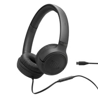 JBL Tune 530C USB-C Casque filaire Hi-Res - Noir-Son Pure Bass de JBL