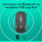 Logitech Signature M650L Souris Sans Fil - Graphite-Boutons de Côtés Programmables: Personnalisez les boutons de côtés de la souris d'ordinateur avec Logitech Options+, sur Windows et macOS. Ajoutez vos raccourcis favoris comme copier/coller