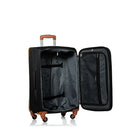 Champs - Ensemble de valises, collection Classique, 3 pièces, souples, noir (C5010-Black)-Fonction extensible sur les valises de 24 po et 28 po