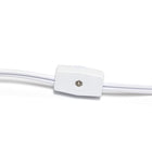 Simple Designs - Petite lampe de table ronde - Blanc cassé avec abat-jour assorti-9