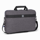 Nextech - Porte Documents pour ordinateur portable de 17,3 po - gris-Sangle de passage au dos 