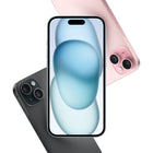 Apple - iPhone 15 Plus 6,7 po ecran Liquid Retina, 128 Go, Noir, déverrouillé-Portraits Nouvelle Génération : Captez plus de détails et de couleurs que jamais. Vous pouvez déplacer la mise au point d’un sujet à l’autre d’un simple toucher, même après avoir pris la photo