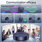EMEET - Haut-parleur USB/Bluetooth alimenté par batterie OfficeCore M3-Diverses options de connexion en chaîne (Meeting Capsule, M3, M0 Plus, Luna Plus)