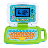 LeapFrog - Ordi-tablette p'tit genius touch -Anglais-Ordinateur avec clavier qui en le refermant se transforme en tablette avec écran tactile
