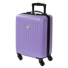 Pep Rally - Valise 19,25 po cabine pour enfant - Bleu-Poche intérieure avec sangles de serrage pour maintenir le contenu organisé et bien en place