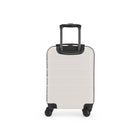 Swiss Mobility - SEA Ensemble de 3 valises rigides - Lait d'avoine-Intérieur doublé emblématique avec panneau de séparation, poches pratiques et sangles de serrage pour garder le contenu organisé et en place