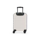 Swiss Mobility - SEA Ensemble de 3 valises rigides - Lait d'avoine-Intérieur doublé emblématique avec panneau de séparation, poches pratiques et sangles de serrage pour garder le contenu organisé et en place