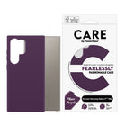 PanzerGlass - CARE Flagship Violet QI Compatible Samsung Galaxy S25 Ultra -Design mince et prise en main agréable