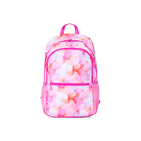Bondstreet - sac à dos pour ordinateur portable 15.6" pour enfants - rose imprimé tie dye-Ce sac à dos est doté d'un compartiment principal spacieux qui permet de ranger les objets essentiels