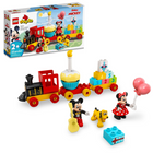 LEGO - DUPLO Disney Le train d’anniversaire de Mickey et Minnie-Des instructions imprimées faciles à suivre permettent de partager l'expérience de construction avec d’autres