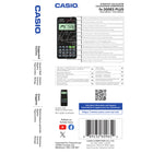 Casio Calculatrice scientifique FX-300ESPLUS-Affiche les formules et les résultats tels qu'ils paraîtraient dans un livre d'instruction