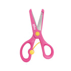 Hilroy - Ciseaux d’entraînement avec système d’aide - bout rond - rose - 5 po-Sécurité maximale : Les lames en acier inoxydable encapsulées dans du plastique réduisent le risque de coupures et de blessures, rendant les ciseaux plus sûrs pour les enfants et les débutants