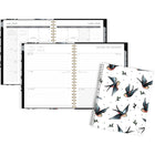 Mead - Agenda scolaire hebdomadaire/mensuel moineaux 2025-2026 - 11 po H x 8 1/2 po l - multicoloure - bilingue-Reliure à double spirale