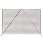 Gry Mattr - Cahier de notes contrastant doux au toucher gris - 6 x 8 po-Comprend 80 feuilles/160 pages lignées