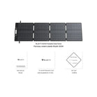 Bluetti - Panneau solaire pliable SP200L | 200 W-Compatibilité universelle et configuration rapide : Intégré avec des connecteurs MC4, le SP200L est compatible avec toutes les centrales électriques portables BLUETTI et la plupart des générateurs solaires du marché. Sa configuration est incroyablement simple, il suffit de quelques étapes pour vous permettre d’exploiter l’énergie solaire en un rien de temps.