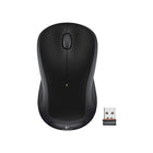 Logitech – Souris sans fil M310, noir-Souris à contour ergonomique pleine taille