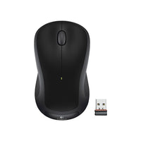 Logitech – Souris sans fil M310, noir-Souris à contour ergonomique pleine taille