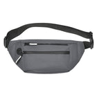 Nicci - Sac banane avec poche avant zippée - Gris -Compartiment principal à fermeture éclair