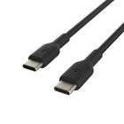 Belkin - Câble USB-C vers USB-C - 1 m - Noir -CERTIFICATION USB-IF : La conformité à la norme SuperSpeed USB signifie que ce câble a été homologué par USB-IF comme répondant aux normes électriques, mécaniques et environnementales, afin d’assurer une expérience client supérieure.