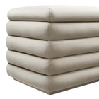 Modway - Mezzo Rembourré Performance Velvet Établi de rangement - Amande-10