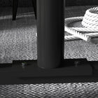 Soozier - Support pour disques de musculation-Six boucles à ressort maintiennent les disques en place 
