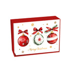 Pierre Belvedere - 2025 Cartes de Noël - 3 Décorations - Anglais - Paquet de 20-Cartes et enveloppes de haute qualité pour la saison des fêtes