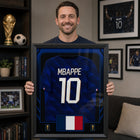 Frameworth - Coupe du Monde FIFA 2026 Officielle France Kylian Mbappe Cadre Réplique de Maillot - 25,75 po x 33,75 po-6