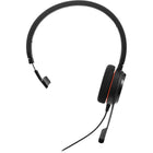 Jabra - Evolve 20 UC Casque Mono-Matériau utilisé Arceau souple et coussinets d'oreille en mousse confortables. La variante Evolve 20SE est livrée avec des coussinets d'oreille en similicuir