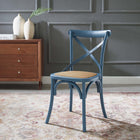 Modway - Gear Restauration Fauteuil d’appoint - Port-Siège en rotin naturel