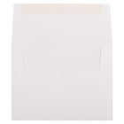 JAM Paper Enveloppes d'invitation Strathmore A2 - 4,375 x 5,75 po - Vergé blanc brillant - paquet de 50-Taille : A2 (4,38 x 5,75 pouces)