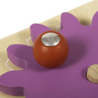 Spark & Wow - Engrenages rotatifs - Ensemble de 7-Explorez Différentes Combinaisons - Échangez des pièces de la même taille pour créer différentes combinaisons de couleurs. Quelles pièces pouvez-vous échanger ? Combien de combinaisons pouvez-vous faire ?