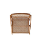 Manhattan Comfort - Lot de 2 chaises pliantes de salle à manger Lambinet 53 cm style industriel chic - Nature-Garantie limitée du fabricant de 30 jours