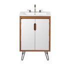 Modway - Energize 24" Vanette de salle de bain - Blanc cerise-Assemblée requise