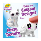 Crayola - Boutique de vaporisation pour animaux Scribble Scrubbie de -Comprend 4 animaux de compagnie lavables, 1 pulvérisateur aérographe, 1 chaise, 8 marqueurs lavables, 1 brosse, 1 toile de fond recolorable et un tapis de pulvérisation protecteur