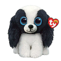 Ty - Peluche chien Sissy noir et blanc-Peluche