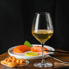 Table 12 Ensemble de 6 verres à vin blanc - 14,5 oz - compatibles avec le lave-vaisselle-Cristal européen sans plomb