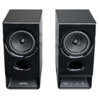 Edifier - Système de haut-parleurs pour PC R20BT avec connexion Bluetooth multipoint, carte de son intégrée et éclairage ambiant – Noir-Équipée du Bluetooth 6.0, cette enceinte assure une diffusion audio fluide avec une connexion stable. La fonction multipoint Bluetooth permet de garder deux appareils connectés simultanément, facilitant le passage d’une source à l’autre