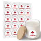 Staples - Étiquettes rondes "Fait au Canada" - 2 po de Diamètre - 100 étiquettes-2 po de diamètre