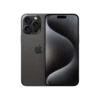 Apple - iPhone 15 Pro Max 6,7 po ecran Liquid Retina - 1 To - Titane noir - Bell et Virgin Plus-Force Titanesque : iPhone 15 Pro Max. Design robuste et léger en titane de calibre aérospatial avec dos en verre mat texturé. Face avant en Ceramic Shield plus solide que le verre de n'importe quel téléphone. Et résistance à l'eau, aux éclaboussures et à la poussière