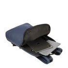 Tucano - Gommo Sac à dos pour ordinateurs portables 15,6 po et MacBook Pro 16 po - Bleu-Doté d'un dos en mesh respirant ainsi que d'une sangle pratique pour chariot