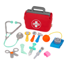 Battat - Kit médical jouet-Jouets de docteur : Un jeu d’imitation avec tous les outils médicaux jouets dont un mini-docteur a besoin