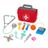 Battat - Kit médical jouet-Jouets de docteur : Un jeu d’imitation avec tous les outils médicaux jouets dont un mini-docteur a besoin