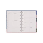 The Happy Planner - Le planificateur 12 mois à reliure à disques - Automne -Livré avec des calendriers mensuels à onglets, des pages de priorités mensuelles, des calendriers hebdomadaires et un calendrier de référence annuel