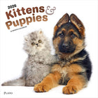 Plato - 2026 Chatons & Chiots Calendrier mural Suspendu Mensuel - 30,5 cm l x 61 cm H - Anglais-Photographie - Chaque mois, découvrez de superbes photographies ou œuvres d'art en couleur