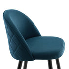 Modway - Cordial Tissu Tabourets de bar - Azure - Ensemble de 2-9