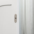 Kleankin - Armoire colonne de salle de bain haute et mince autoportante - blanc-Étagère réglable pour répondre à vos différents besoins de rangement   