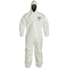 Dupont Personal Protection, Combinaisons Tychem 4000, T-Grand, Blanc, paquet de 3-Couleur Blanc