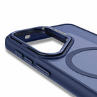 Blu Element - Chromatic Kick avec étui aimants pour Samsung Galaxy S26, Bleu Marine-Boutons en aluminium ultra-réactifs