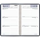 AT-A-GLANCE - Agenda scolaire de bureau hebdomadaire 2025-2026 - 8 po H x 4 7/8 po l - assorties - bilingue-Format ligné pour un horaire de rendez-vous ouvert / notes